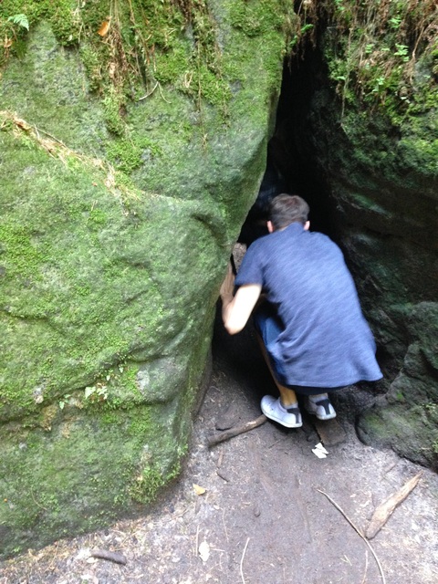 Daniel in der Höhle